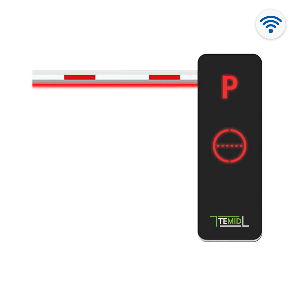 TEMID (ZKTeco) BGM1045L-LED Автоматический шлагбаум с прямой LED стрелой 4,5 метра