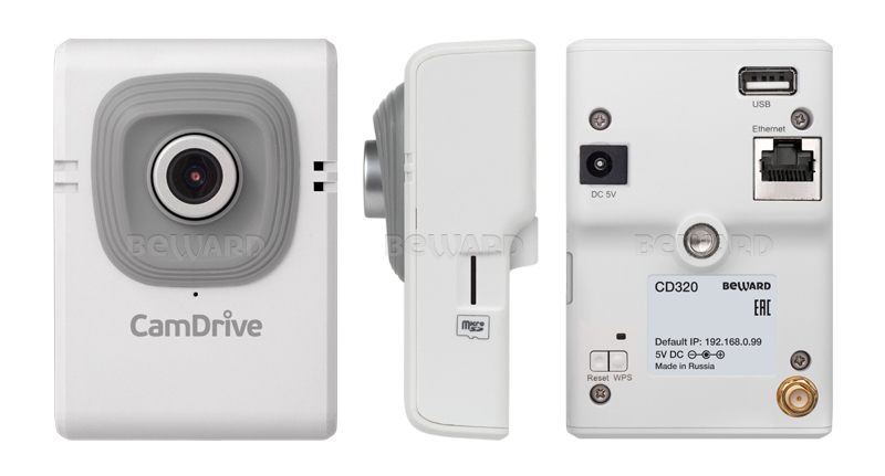 Beward CD320 (2.5 мм) Видеокамера IP