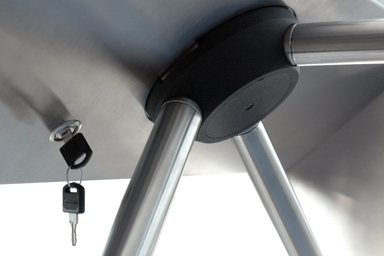 PERCo-TTD-03.2G (AS-01) Тумбовый турникет-трипод (стандартные преграждающие планки)