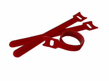 Netko Стяжка-липучка многоразовая 150*12 /10 шт (красная) Optima