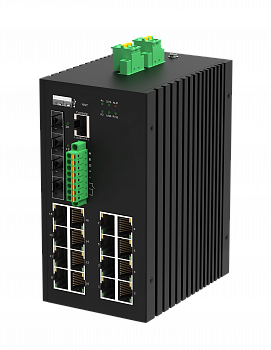 GIGALINK GL-SW-G207-16P4ST-I(BT) Управляемый промышленный L2+ коммутатор