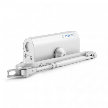 Нора-М 530 URBOnization Дверной доводчик  (серебро)