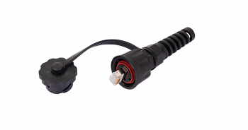 NIKOMAX NMC-RJ88RA50SA3-IS-BK Индустриальный коннектор RJ45/8P8C