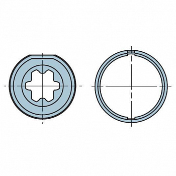 NICE 503.24000 Адаптер для круглого вала