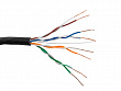 Netko Кабель UTP4 cat.5е, одножильный, 305м, Cu, наружный, Проходит Fluke тест, черный Bronze