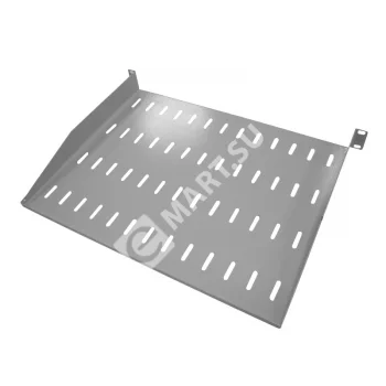 Netko Полка консольная 1U, глубина 350, без крепежа, серая