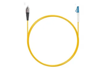 Netko Патч-корд оптический переходной LC-FC/UPC SM Simplex 3.0мм 9/125, 1м, LSZH