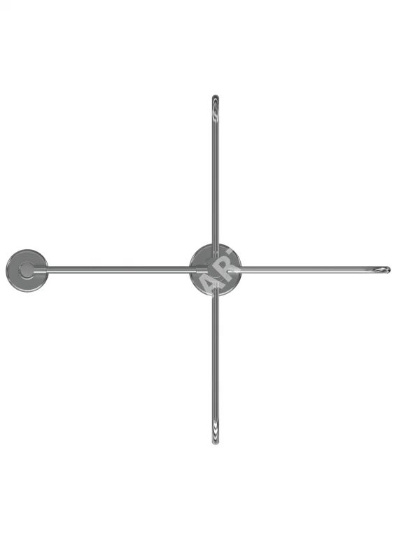 Ростов-Дон Р32М ХРОМ Полуростовой роторный турникет