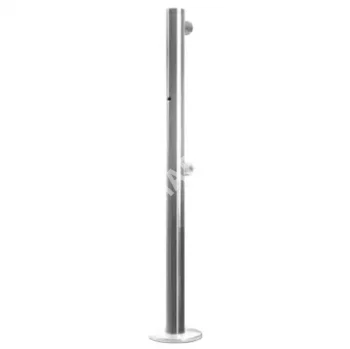 OXGARD Стойка ограждения односторонняя с отверстием под фиксатор прямая (ВЗР 1996.09.02)