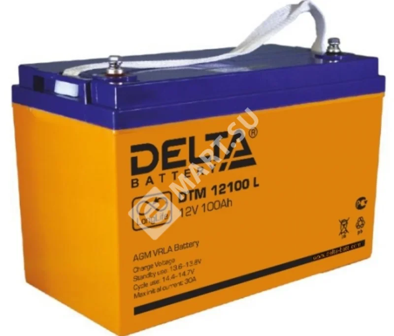 Аккумулятор Delta DTM 12100 L