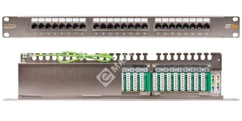 NIKOMAX NMC-RP24SD2-1U-MT Коммутационная панель 19"