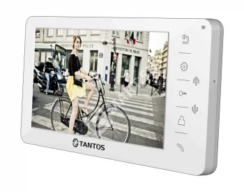 Tantos Amelie (White) - 4 Монитор видеодомофона