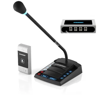 STELBERRY S-640 4-канальное переговорное устройство клиент-кассир